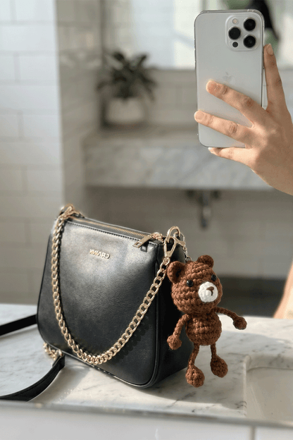 Woolen Bear Keychain