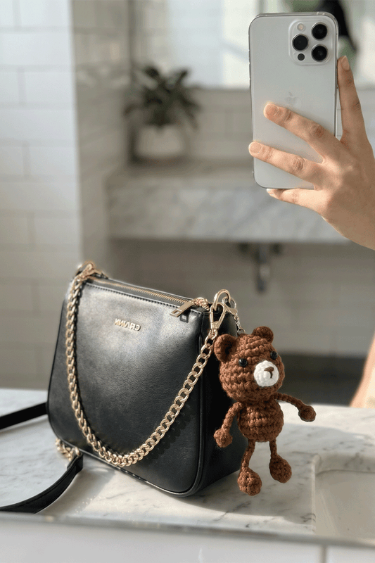 Woolen Bear Keychain